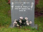 Jean's grave