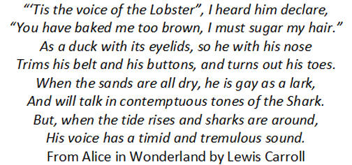 Alice in Wonderland: Voice of the Lobster