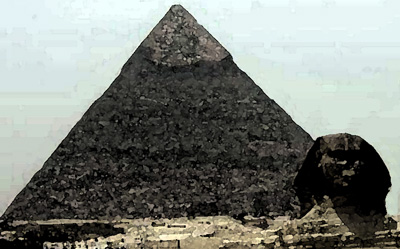 Giant pyramid of Gisa