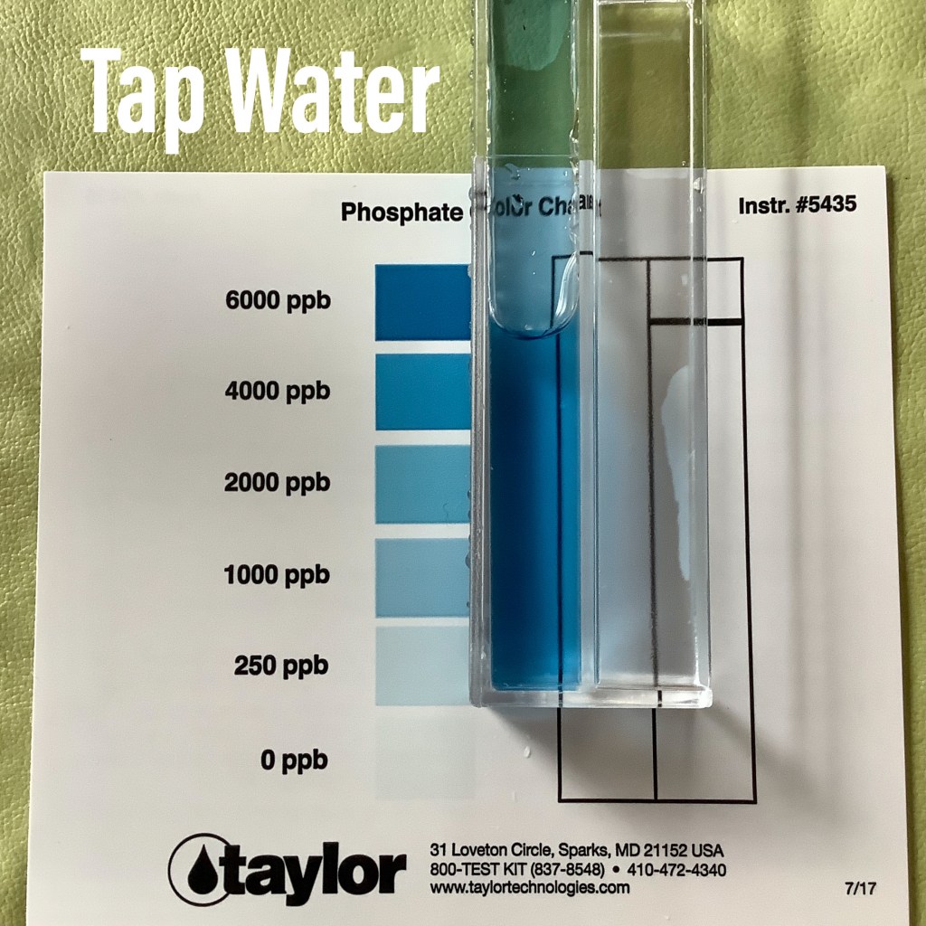 Phosphate in drinking water