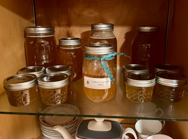 Jars of honey