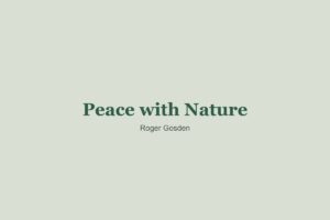 Peace with Nature