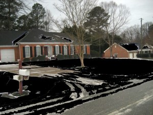 Snow be black